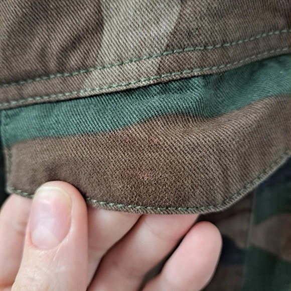 Nomad Men's Camo Brown Green Black Hooded Hunting Outdoor Jacket Size Large - Picture 4 of 8